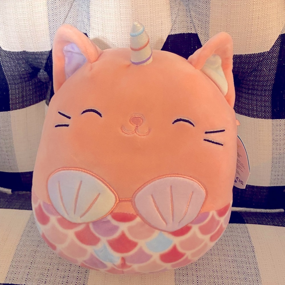 Cat Mermaid Unicorn Squishmallow- NWT